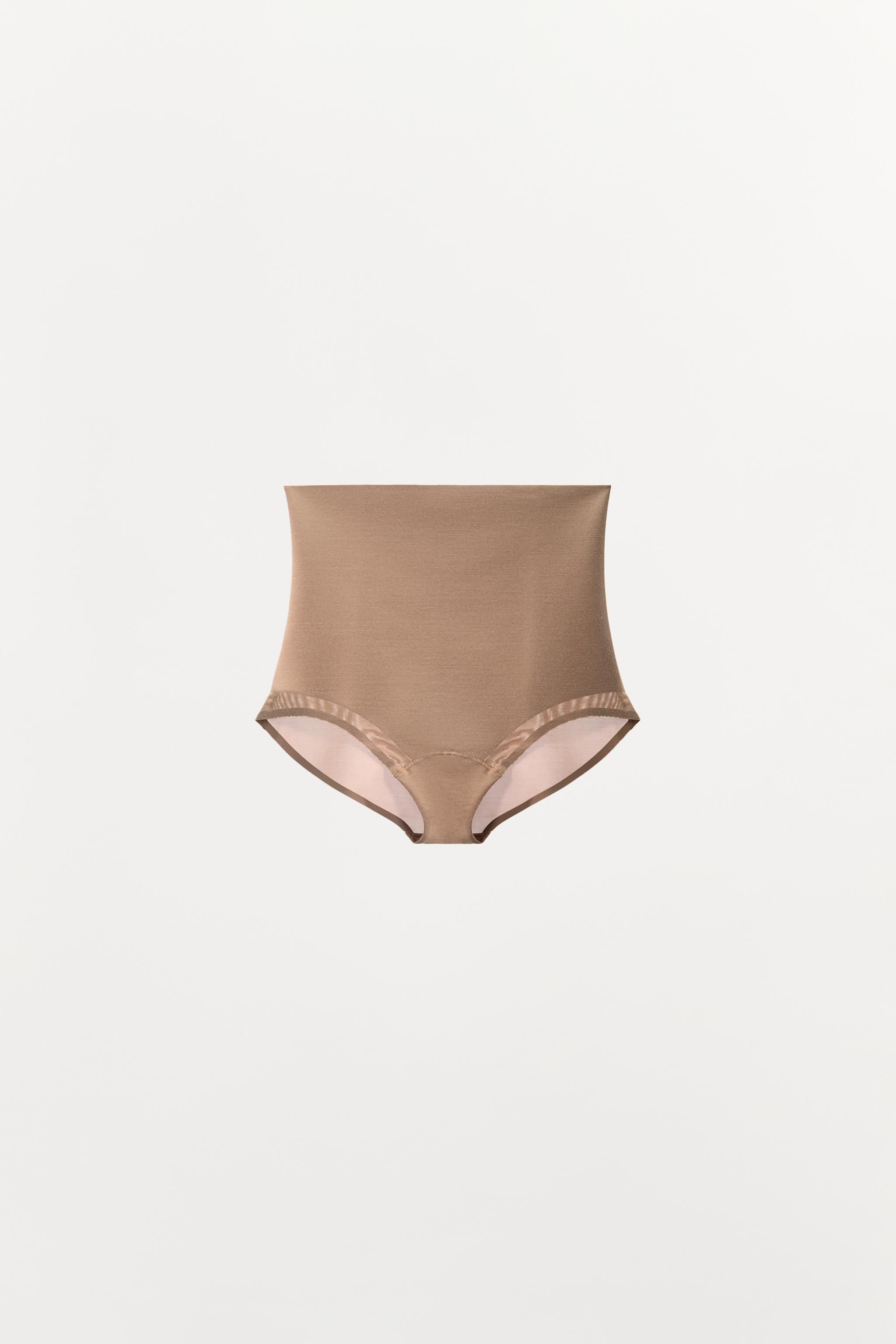 WIDE WAIST PANTIES WITH POLYAMIDE